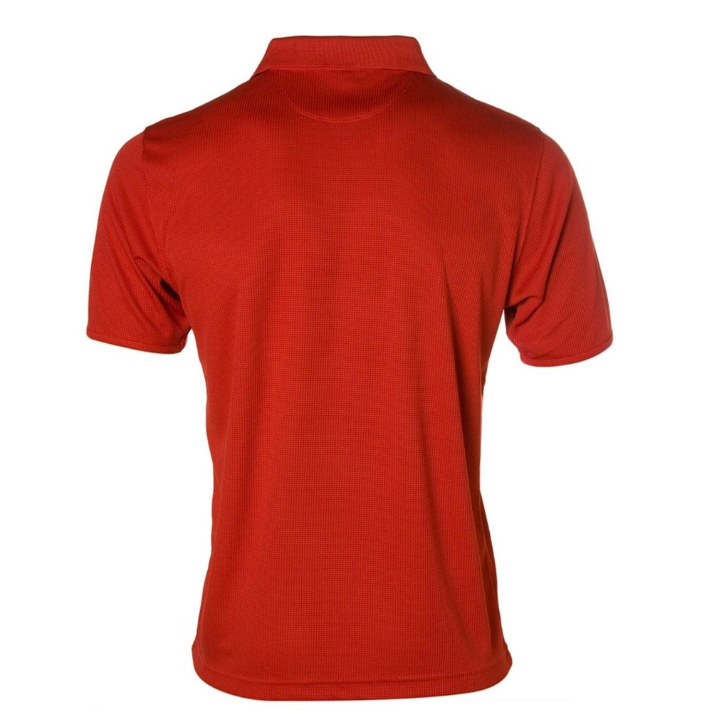 The North Face Polo Shirt Men M Red VaporWick 1/4 Zip Grid Texture Performance - Picture 2 of 8
